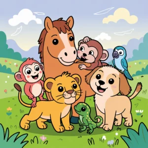 Tiere Ausmalbilder