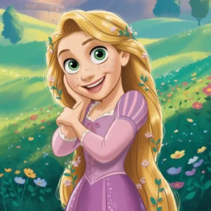Rapunzel Ausmalbilder